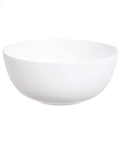 Luminarc Saladier Blanc Verre Opale Extra Résistant D21cm