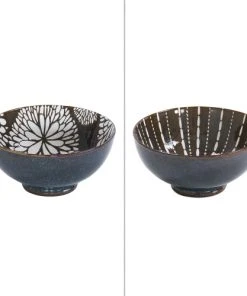 Table Passion Saladier Brun 20 Cm (1 Modèle Aléatoire) En Porcelaine Marron