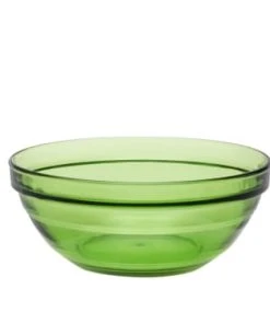 Duralex Saladier Empilable 1,59L En Verre Trempé Résistant Teinté Vert Jungle