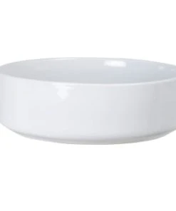 Maisons Du Monde Saladier En Grès Blanc D23 -Chef&Sommelier-boutique saladier en gres blanc d23 1000 10 34 229306 1 2