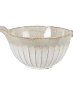 Maisons Du Monde Saladier En Grès Dégradé Gris Et Blanc