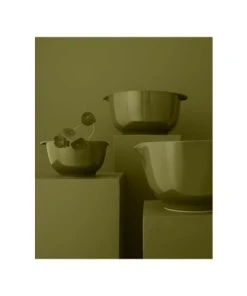 Rosti Saladier En Plastique Vert Olive -Chef&Sommelier-boutique saladier en plastique vert olive 2