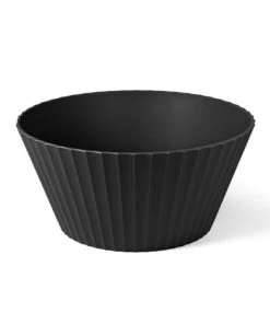 BlimPlus Saladier En Polypropylène Noir Mat Diam. 25cm