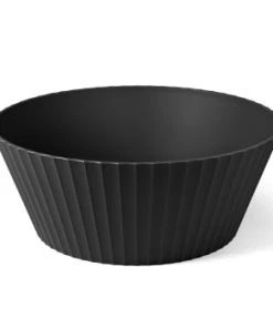 BlimPlus Saladier En Polypropylène Gris Mat Diam. 30cm -Chef&Sommelier-boutique saladier en polypropylene noir mat diam 30cm paestum 1