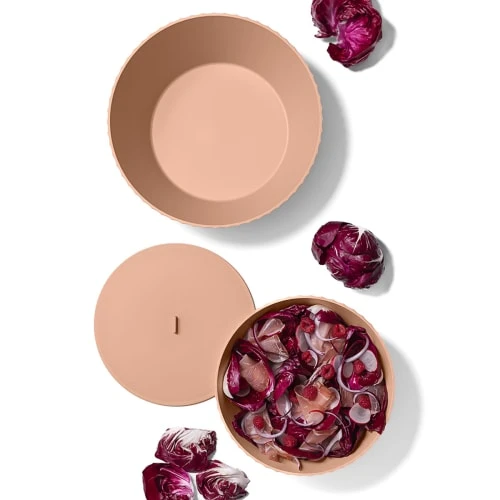 BlimPlus Saladier En Polypropylène Rose Mat Diam. 30cm 4 BlimPlus Saladier En Polypropylène Rose Mat Diam. 30cm – Image 2