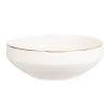 Maisons Du Monde Saladier En Porcelaine Blanche Et Doré -Chef&Sommelier-boutique saladier en porcelaine blanche et dore 1000 9 14 217150 1