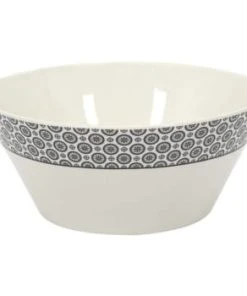 The Home Deco Factory Saladier En Porcelaine Cottage 24 Cm Gris -Chef&Sommelier-boutique saladier en porcelaine cottage 24 cm gris 4