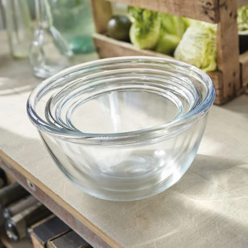 Luminarc Saladier En Verre Empilable 18cm 4 Luminarc Saladier En Verre Empilable 18cm – Image 2