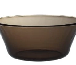 Duralex Saladier Tulipe 2,2L En Verre Trempé Résistant Teinté Sepia -Chef&Sommelier-boutique saladier tulipe 91 cl en verre trempe resistant teinte sepia lys 1