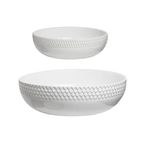 Sia Deco Saladiers Cécile En Faïence - Lot De 2 3 Sia Deco Saladiers Cécile En Faïence - Lot De 2