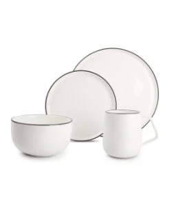 Salt & Pepper Service 16 Pièces Blanc