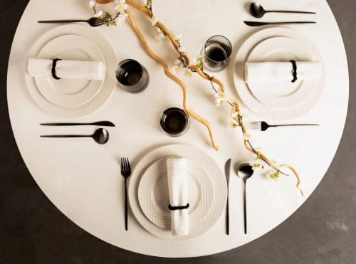 Sia Deco Service 18 Pièces Blanc 4 Sia Deco Service 18 Pièces Blanc – Image 2