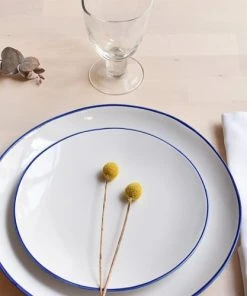 Maison Tilleul Service Assiettes En Céramique Blanc -Chef&Sommelier-boutique service assiettes en ceramique blanc 2