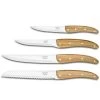 Lou Laguiole Set 4 Couteaux De Cuisine Utile, Désosser, Découper Et Pain -Chef&Sommelier-boutique set 4 couteaux de cuisine utile desosser decouper et pain