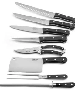 SABATIER TROMPETTE Set 8 Couteaux De Boucher 7 SABATIER TROMPETTE Set 8 Couteaux De Boucher -Chef&Sommelier-boutique set 8 couteaux de boucher 1