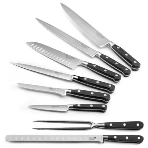 SABATIER TROMPETTE Set 8 Couteaux De Cuisine 4 SABATIER TROMPETTE Set 8 Couteaux De Cuisine – Image 2