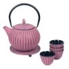 Signes Grimalt Set Cadeau Théière Japonaise Rose En Fonte 0,85L -Chef&Sommelier-boutique set cadeau theiere japonaise rose en fonte 0 85l