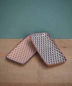 Chehoma Set De 2 Plats à Cake En Céramique Multicolore -Chef&Sommelier-boutique set de 2 plats a cake en ceramique multicolore 2