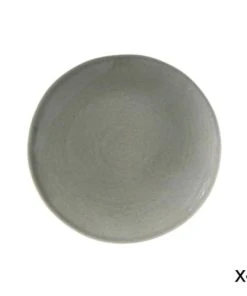 Maison Tilleul Set De 4 Assiettes à Dessert Céramique Vert