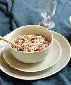 Maison Tilleul Set De 4 Assiettes Plates Céramique Vert -Chef&Sommelier-boutique set de 4 assiettes plates ceramique vert 4