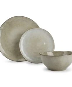 Salt & Pepper Set De Vaisselle De 12 Piècess Vert