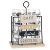 Maisons Du Monde Support En Métal Pancartes Avec 6 Verres Imprimés -Chef&Sommelier-boutique support en metal pancartes avec 6 verres imprimes 1000 1 32 191625 1