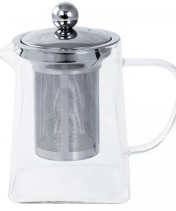 Cristel Théière 0.8L Verre Et Inox