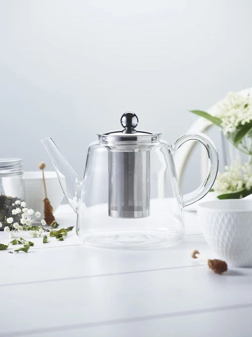 Cristel Théière 1.2L Verre Et Inox 4 Cristel Théière 1.2L Verre Et Inox – Image 2