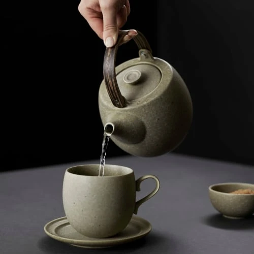 ASA SELECTION Théière 2l Céramique Marron 5 ASA SELECTION Théière 2l Céramique Marron – Image 3