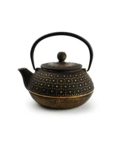 Salt & Pepper Théière 80cl Points Or/noir