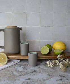 OGO Living Théière Avec Couvercle En Grès Et Bois 900 Ml -Chef&Sommelier-boutique theiere avec couvercle en gres et bois 900 ml 7