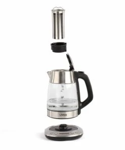 LIVOO Théière - Bouilloire électrique En Verre Gris 12 LIVOO Théière - Bouilloire électrique En Verre Gris -Chef&Sommelier-boutique theiere bouilloire electrique en verre gris 4