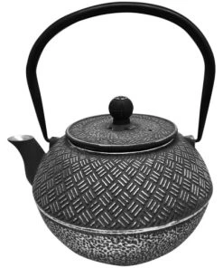 Signes Grimalt Théière De Type Japonaise Noire En Fonte 1 Litre