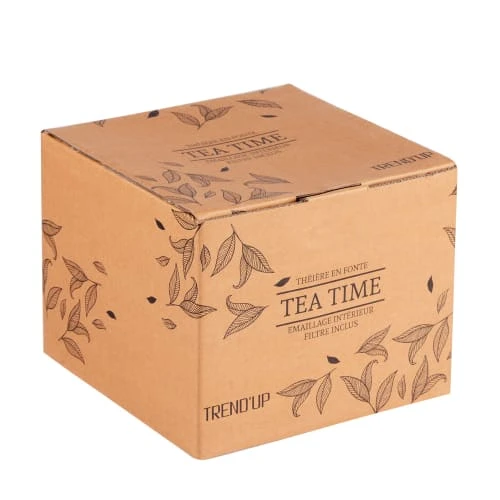 Trend'up Théière En Fonte 1 L Avec Fitre Inox Jaune 5 Trend'up Théière En Fonte 1 L Avec Fitre Inox Jaune – Image 3