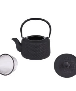 Alternative view of Table Passion Théière En Fonte Avec Filtre Inox 0.85 L E Noir