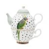 Yvonne Ellen Théière En Porcelaine Perroquet 36cl -Chef&Sommelier-boutique theiere en porcelaine perroquet 36cl