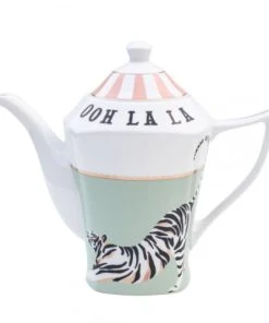 Yvonne Ellen Théière En Porcelaine Tigre 100cl