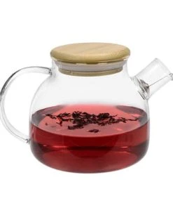 Aromandise Théière En Verre Et Bambou 1L -Chef&Sommelier-boutique theiere en verre et bambou 1l 4