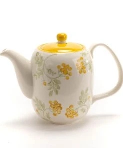 Amadeus Théière Infuseur En Grès Jaune