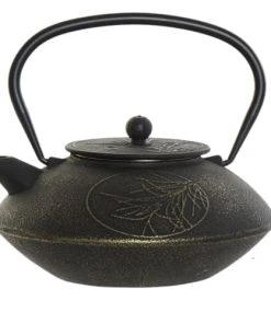 ITEM International Théière Japonaise Noire En Fonte 0,85L