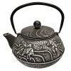 Signes Grimalt Théière Japonaise Noire Et Grise En Fonte 0,85L -Chef&Sommelier-boutique theiere japonaise noire et grise en fonte 0 85l