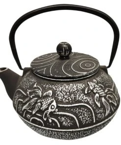 Signes Grimalt Théière Japonaise Noire Et Grise En Fonte 0,85L