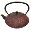 Signes Grimalt Théière Japonaise Noire Et Rouge En Fonte 1L -Chef&Sommelier-boutique theiere japonaise noire et rouge en fonte 1l