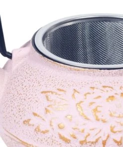 Signes Grimalt Théière Japonaise Rose En Fonte 0,8L -Chef&Sommelier-boutique theiere japonaise rose en fonte 0 8l 1