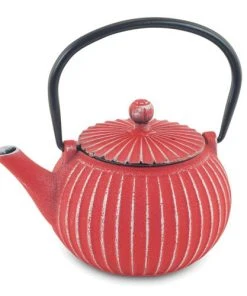 Signes Grimalt Théière Japonaise Rouge En Fonte 0,5L