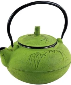 Signes Grimalt Théière Japonaise Verte Patinée En Fonte 1,5L