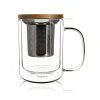 OGO Living Tisanière En Verre Double Paroi 350 Ml -Chef&Sommelier-boutique tisaniere en verre double paroi 350 ml