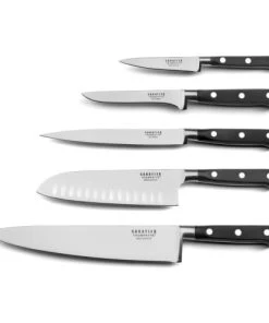 SABATIER TROMPETTE Trousse 5 Couteaux De Cuisine -Chef&Sommelier-boutique trousse 5 couteaux de cuisine 19