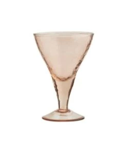 Madam Stoltz Verre à Cocktail En Verre Orange