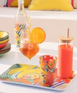 Maisons Du Monde Verre à Spritz En Verre Imprimé Orange - Lot De 6 -Chef&Sommelier-boutique verre a spritz en verre imprime orange 1000 10 25 215111 3